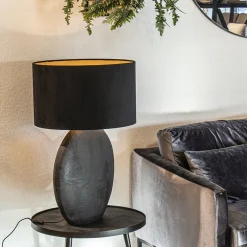 Hot Straluma Light and Living lampvoet Skeld mat zwart groot