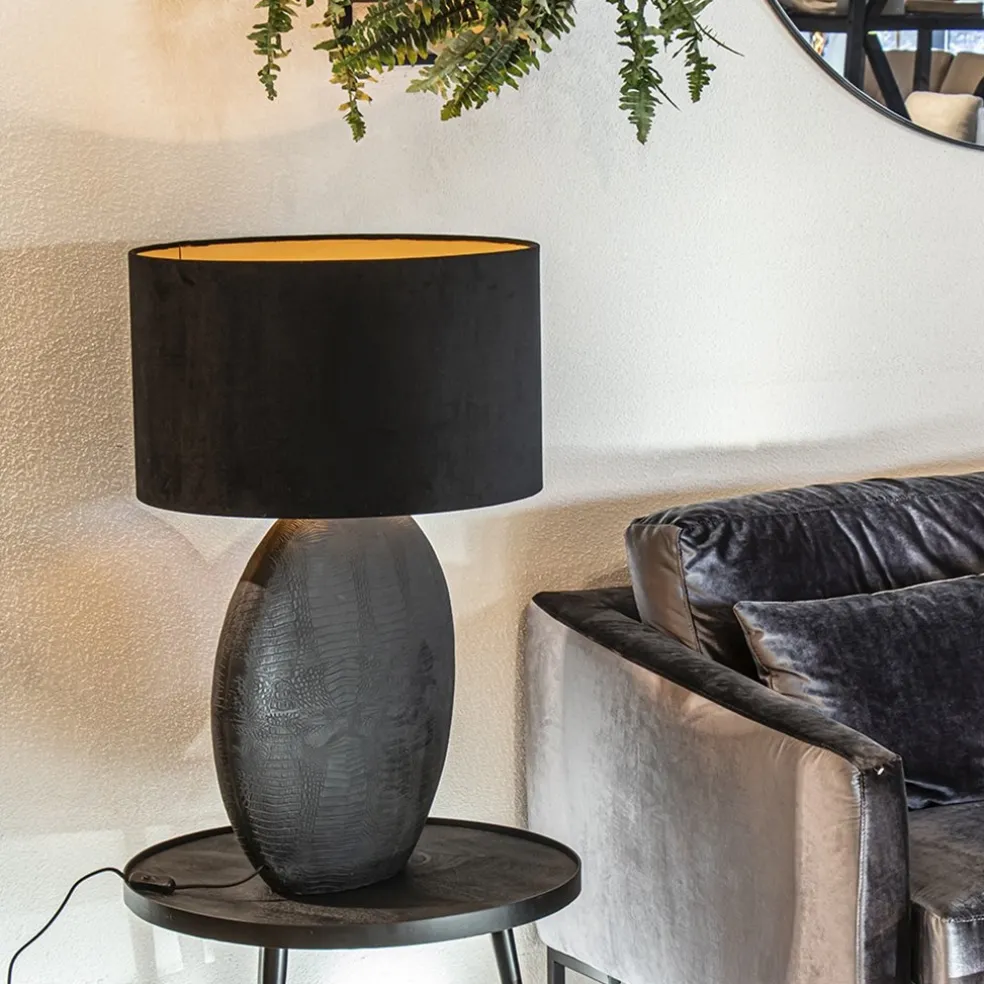Hot Straluma Light and Living lampvoet Skeld mat zwart groot