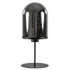 New Straluma Light and Living tafellamp Maverick zwart met smoke glas