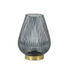 Shop Straluma Light and Living tafellamp Tajera op batterij grijs/goud