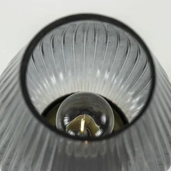 Shop Straluma Light and Living tafellamp Tajera op batterij grijs/goud
