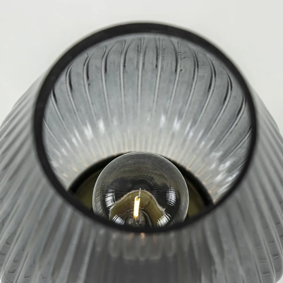 Shop Straluma Light and Living tafellamp Tajera op batterij grijs/goud