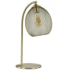Clearance Straluma Light and Living tafellamp Moroc goud metaal