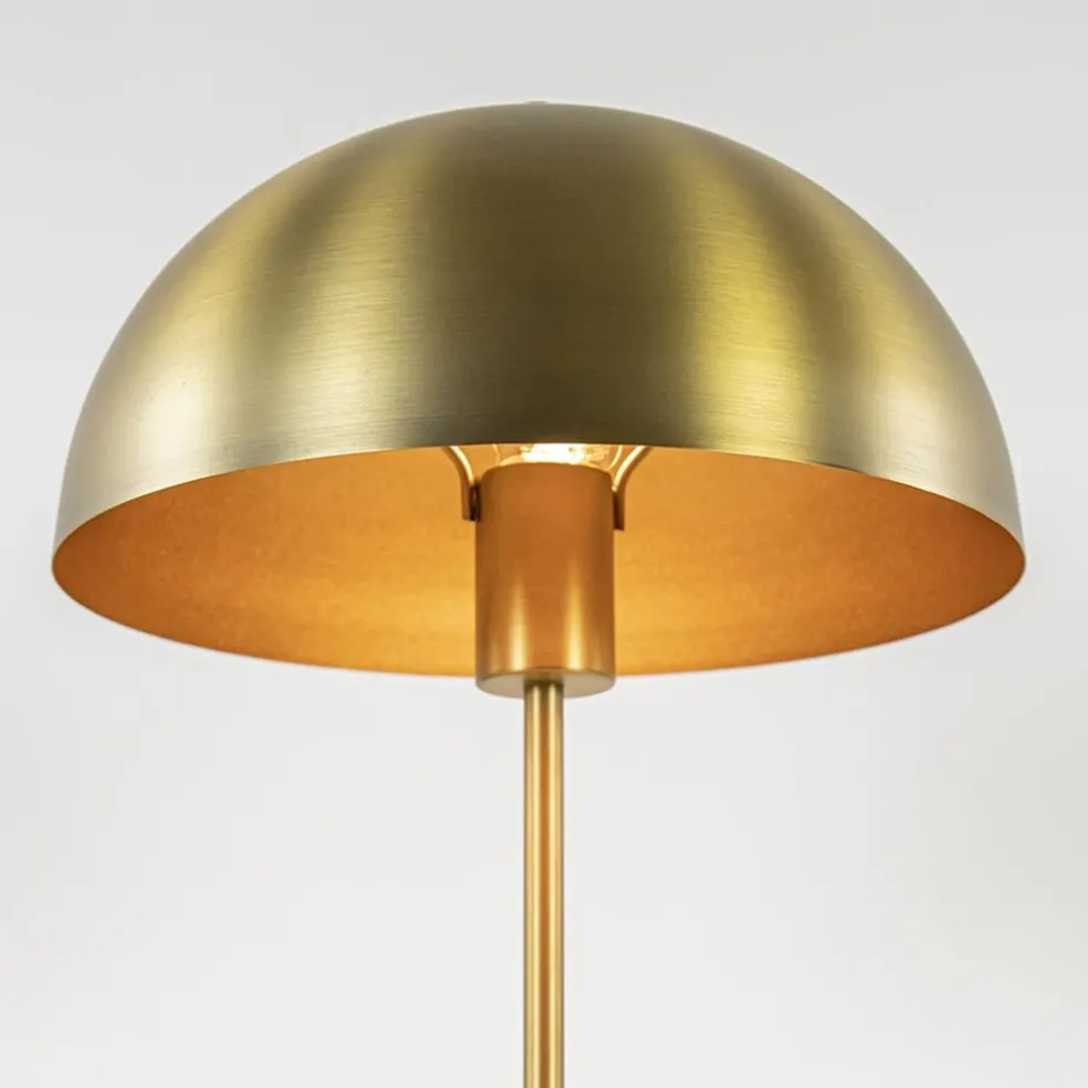 New Straluma Light and Living tafellamp Merel antiek brass
