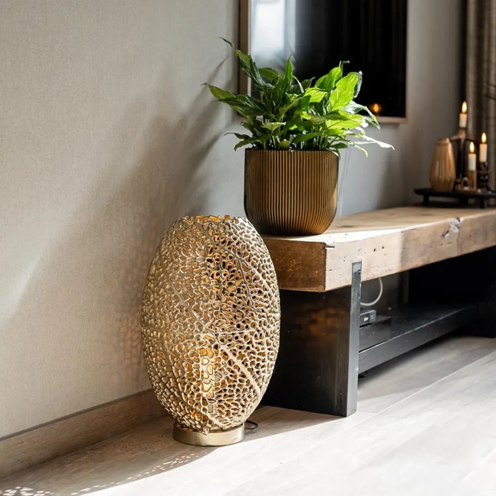 Flash Sale Straluma Light and Living tafellamp Sinula goud groot