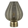 Online Straluma Light and Living tafellamp Suneko antiek brons