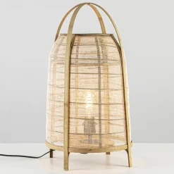Hot Straluma Light and Living tafellamp Jacinto naturel 60 cm