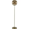 Best Sale Straluma Light and Living vloerlamp Medina goud met amber glas