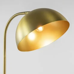 Discount Straluma Light and Living vloerlamp Mette antiek brass