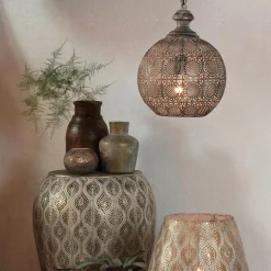 New Straluma Light Living hanglamp Ananya bruin-goud