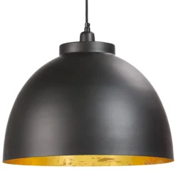 Store Straluma Light Living Hanglamp Kylie zwart/goud