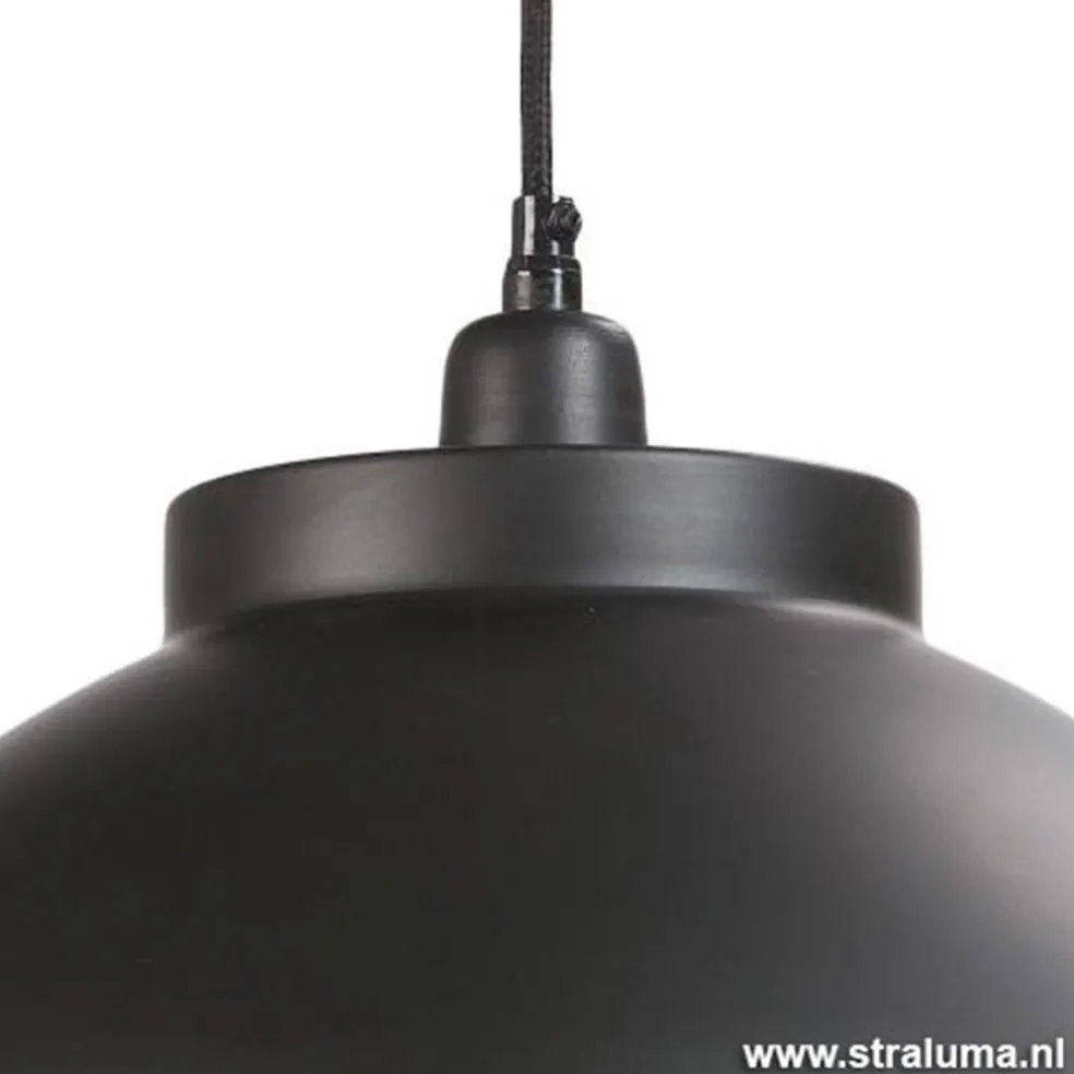 Store Straluma Light Living Hanglamp Kylie zwart/goud