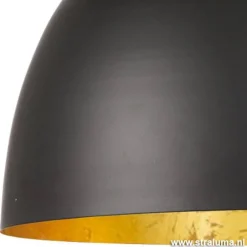 Store Straluma Light Living Hanglamp Kylie zwart/goud