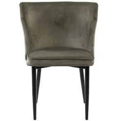 Best Straluma Luxe eetkamerstoel taupe met zwarte poot