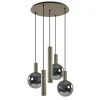 Store Straluma Luxe hanglamp 5-lichts rond quartz