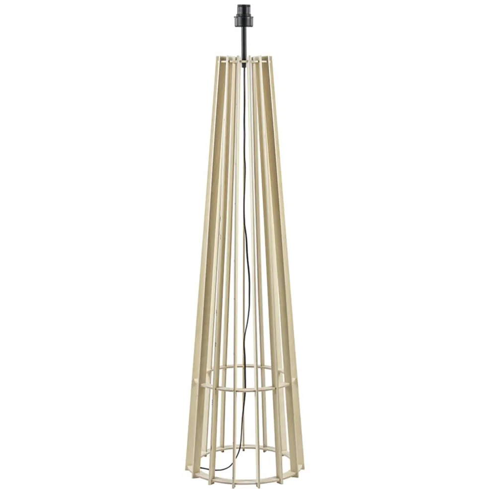 Sale Straluma Luxe lampvoet naturel hout exclusief kap