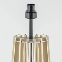 Sale Straluma Luxe lampvoet naturel hout exclusief kap