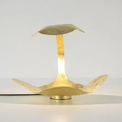 Discount Straluma Luxe LED tafellamp goldleaf dimbaar