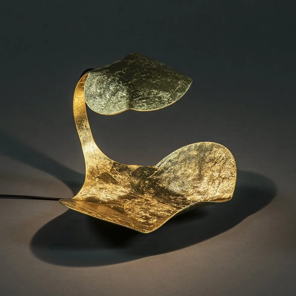 Discount Straluma Luxe LED tafellamp goldleaf dimbaar