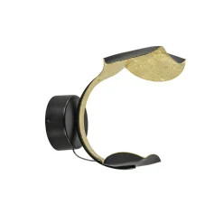Sale Straluma Luxe LED wandlamp zwart met goldleaf
