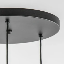 Cheap Straluma Luxe 3-lichts hanglamp rond met smoke glazen kappen