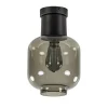 Best Sale Straluma Luxe plafondlamp met zwart glas