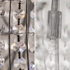 Sale Straluma Luxe ronde hanglamp kristal met chroom