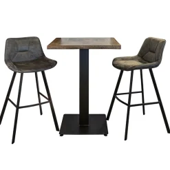 Best Sale Straluma Mango houten bartafel vierkant 70x70 cm