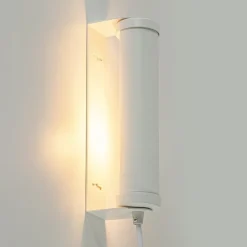 Cheap Straluma Mat witte wandlamp met snoer