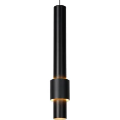 Cheap Straluma Mat zwarte design hanglamp inclusief LED