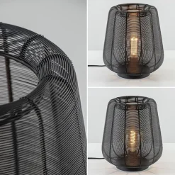 Best Straluma Mat zwarte draad tafellamp Adeta