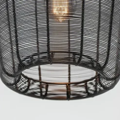 Clearance Straluma Mat zwarte hanglamp Adeta Light and Living