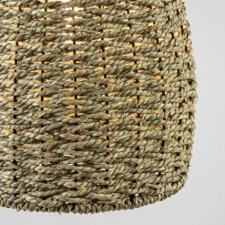 New Straluma Mat zwarte hanglamp met touw