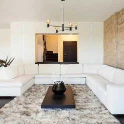 Fashion Straluma Mat zwarte 4-lichts hanglamp