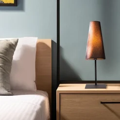 Best Sale Straluma Mat zwarte tafellamp inclusief zwarte kap