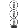 Store Straluma Mat zwarte vloerlamp rings