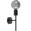 Store Straluma Mat zwarte wandlamp exclusief lichtbron