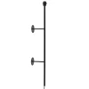 Discount Straluma Mat zwarte wandlamp Soriano exclusief kap
