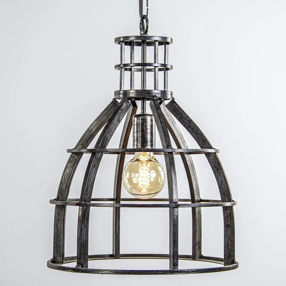 New Straluma Metalen eettafel hanglamp 2-lichts kooi