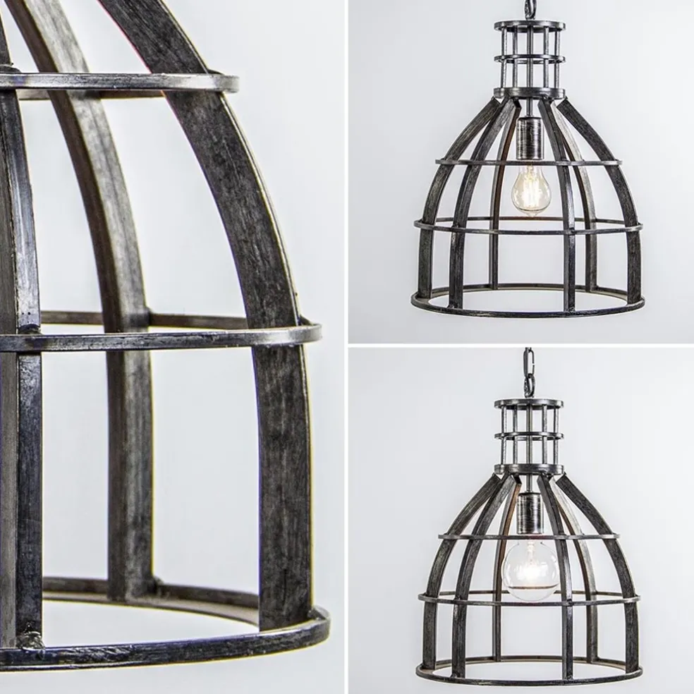 New Straluma Metalen eettafel hanglamp 2-lichts kooi
