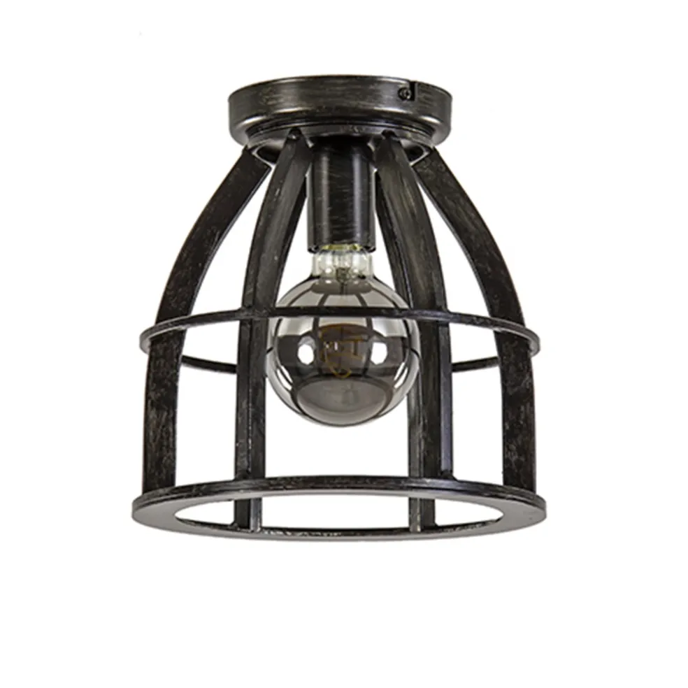 Sale Straluma Metalen plafondlamp antiek zwart
