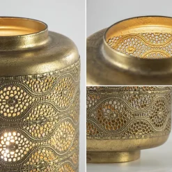 Best Straluma Metalen tafellamp lantaarn goud Oriental