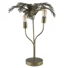 Sale Straluma Metalen tafellamp Palm antiek brons Light and Living