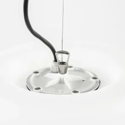 Hot Straluma Moderne buitenlamp hang witte bol 45 cm