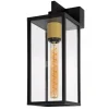 Cheap Straluma Moderne buitenlamp rechthoek zwart met goud IP54