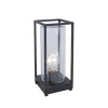 Shop Straluma Moderne buitenlamp tafel zwart aluminium met helder glas