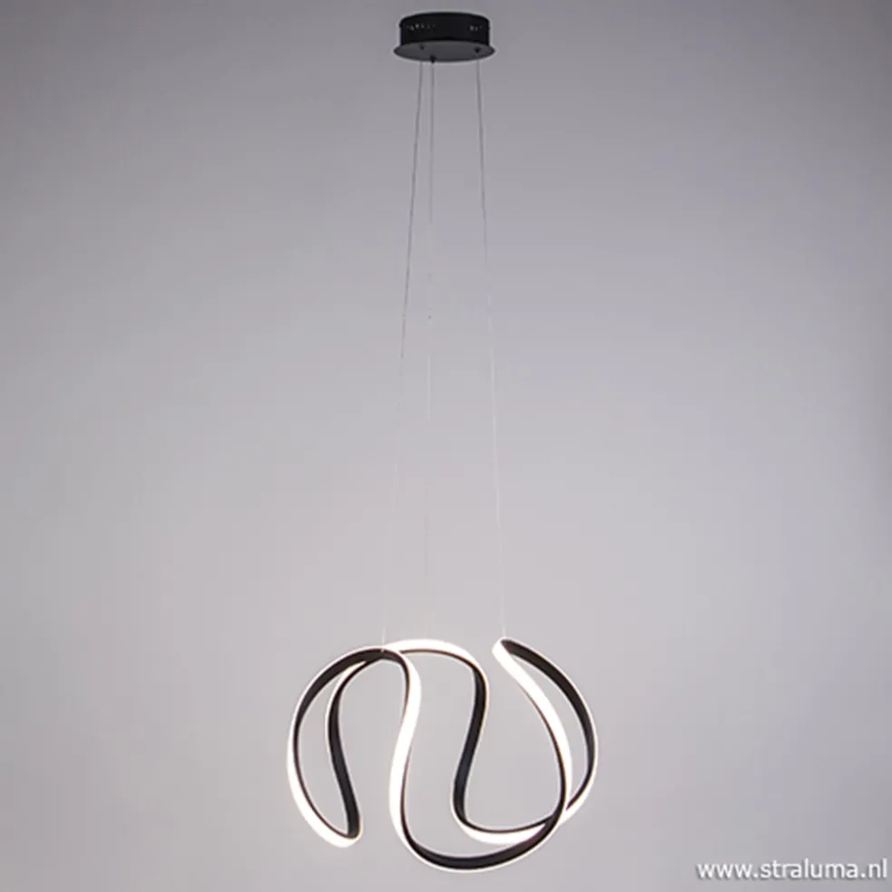 Fashion Straluma Moderne design hanglamp LED zwart