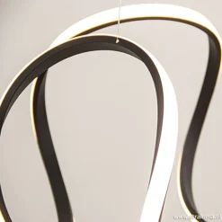 Fashion Straluma Moderne design hanglamp LED zwart