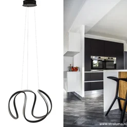 Fashion Straluma Moderne design hanglamp LED zwart