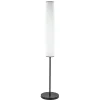 Online Straluma Moderne design vloerlamp zwart met opaal glas dim to warm